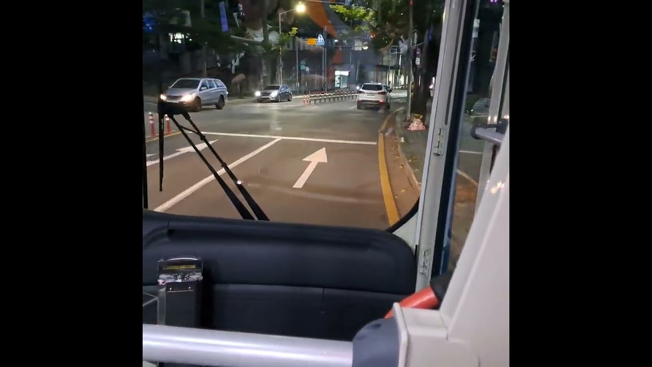 사직사거리 ➡ 만덕터널입구까지 주행영상( 태진여객 46번버스 )