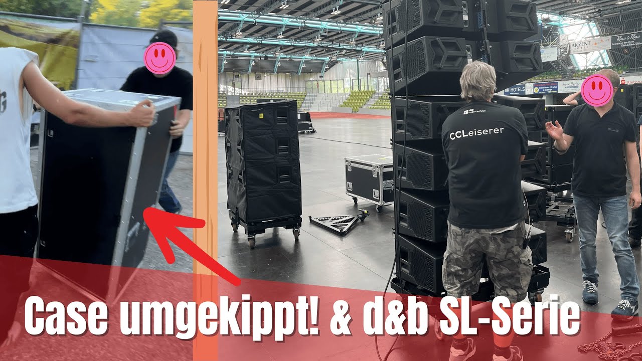 d&b SL-Serie & Case durch STURZ DEFEKT! (ein Video zwischendurch #08)
