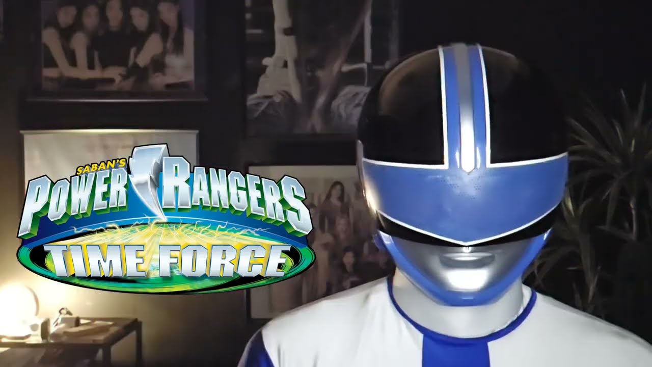 Power Rangers Helmet Review - Blue Time Force Ranger (by Aniki Cosplay)