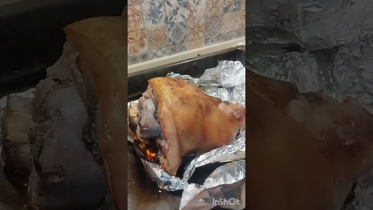 Рульку приготовил.получилось вкусно 