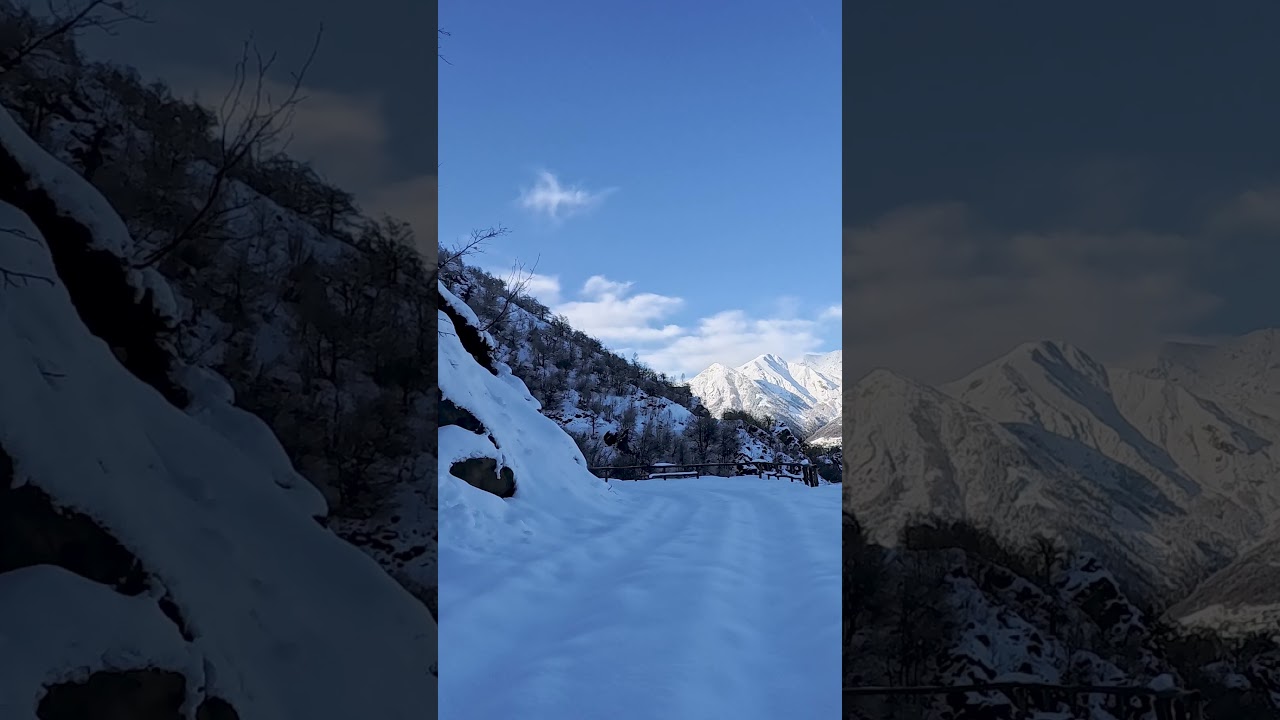 Leaving the valley #italianalps #snow #solohike