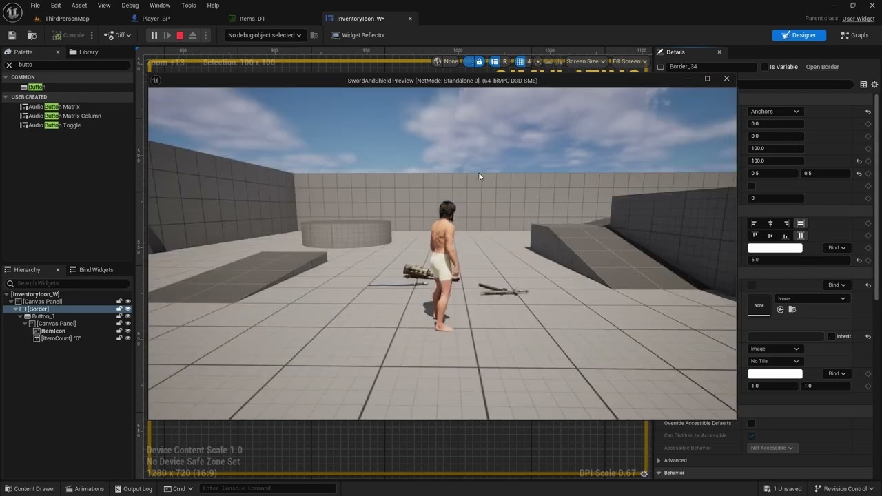 Урок 7 по RPG. Улучшения и исправления (Unreal Engine 5)
