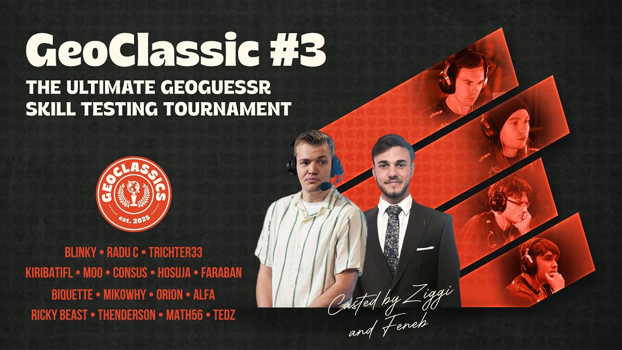 GeoClassic #3 - The Trio Of GeoGuessr World Champions Battle It Out!