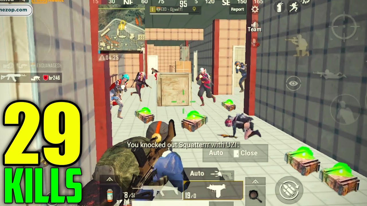 INTENSE FIGHT YOU NEVER SEE BEFORE !!! | 29 KILLS SOLO VS SQUAD | PUBG MOBILE
