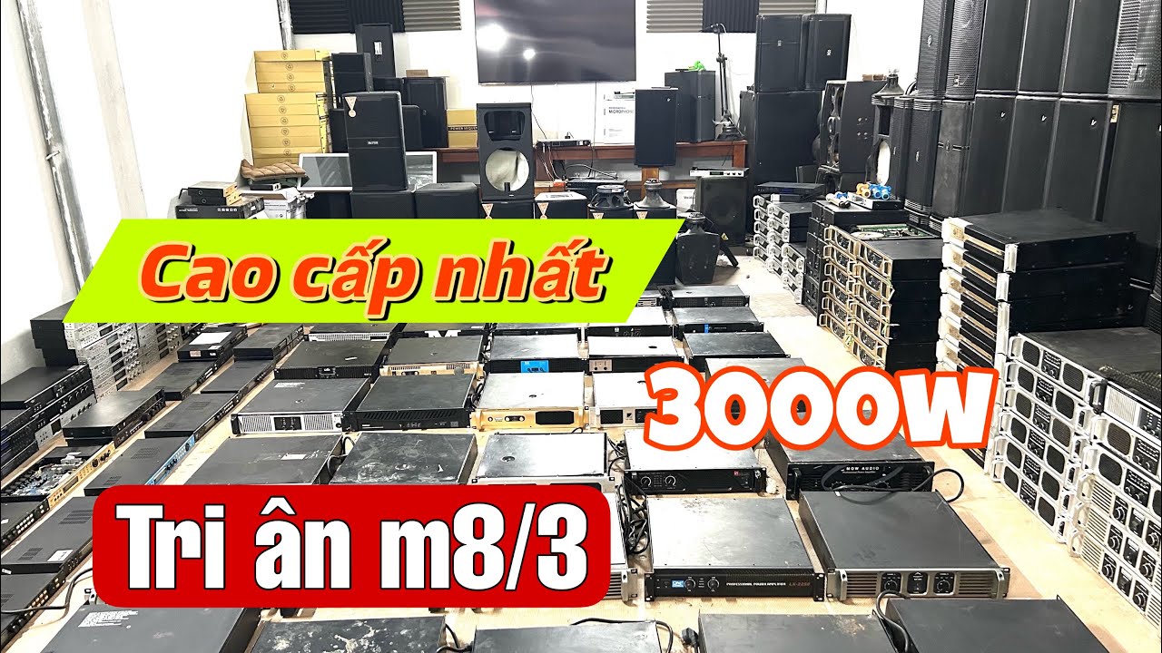 Đẩy class TD 2kênh,4kênh cao cấp 3000w giảm 3️⃣0️⃣0️⃣k m8/3 ☎️0846,396,333