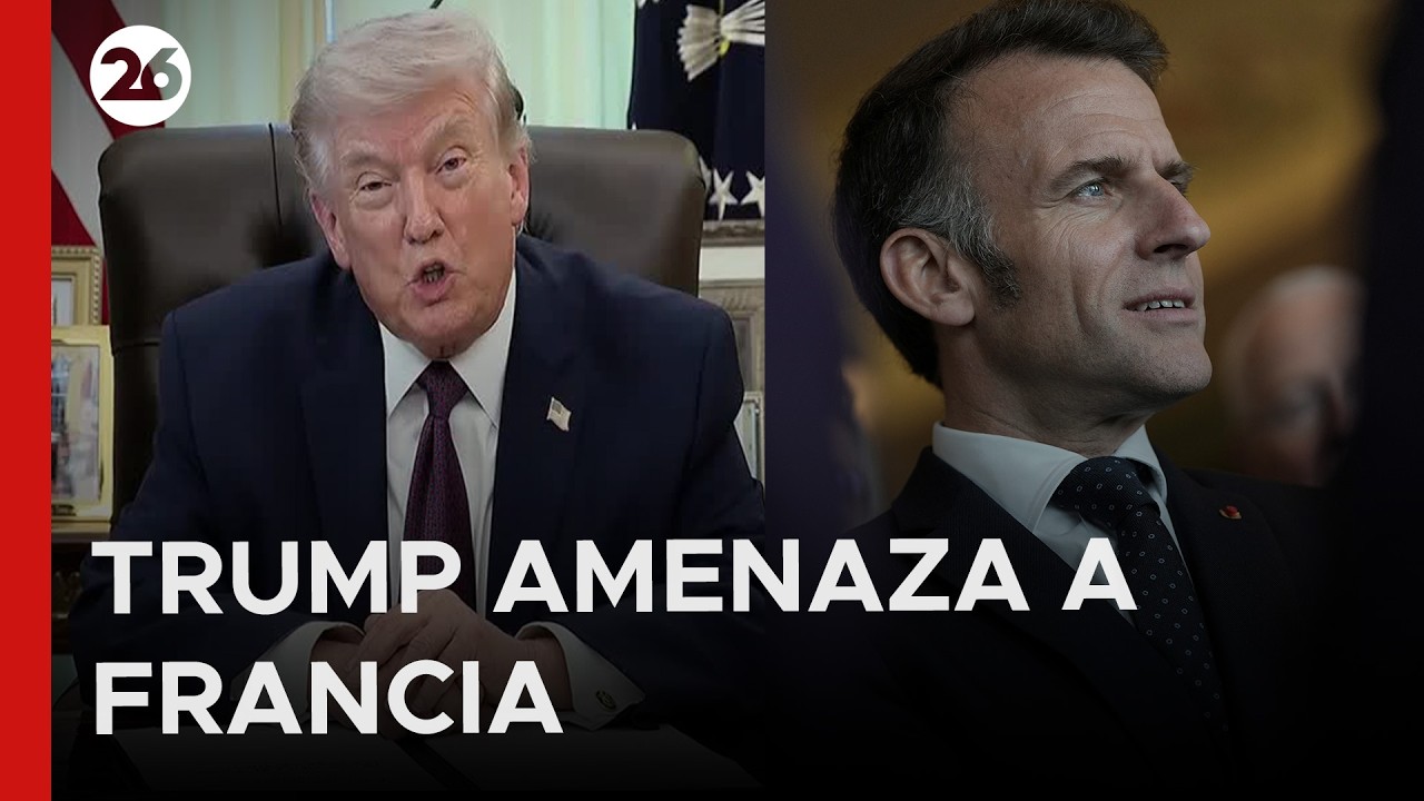 🚨 Trump amenaza a Francia tras prohibir el paso de suministros militares a Israel