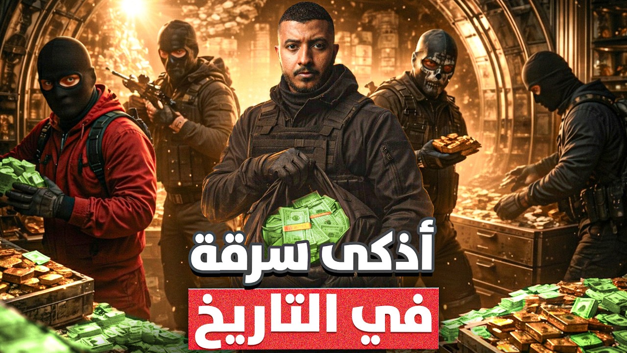 أذكى عملية سرقة تمت أمام الشرطة والمجرمين هربوا بدون أثر