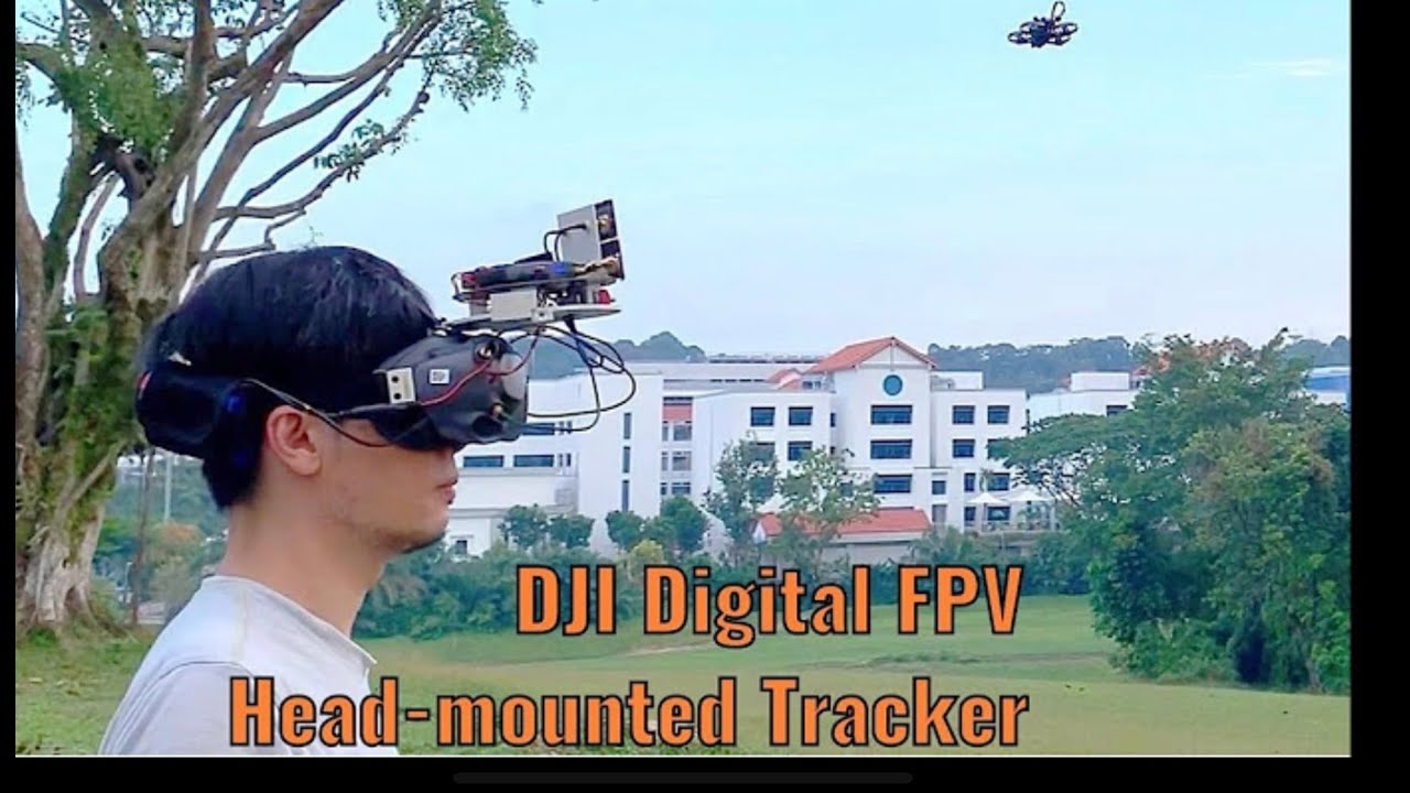 Bespoke Antenna-Tracker for DJI Digital FPV