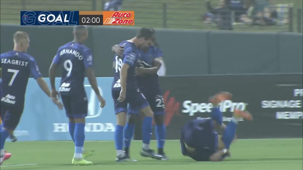 Jeremy Kelly with a Goal vs. Rio Grande Valley FC