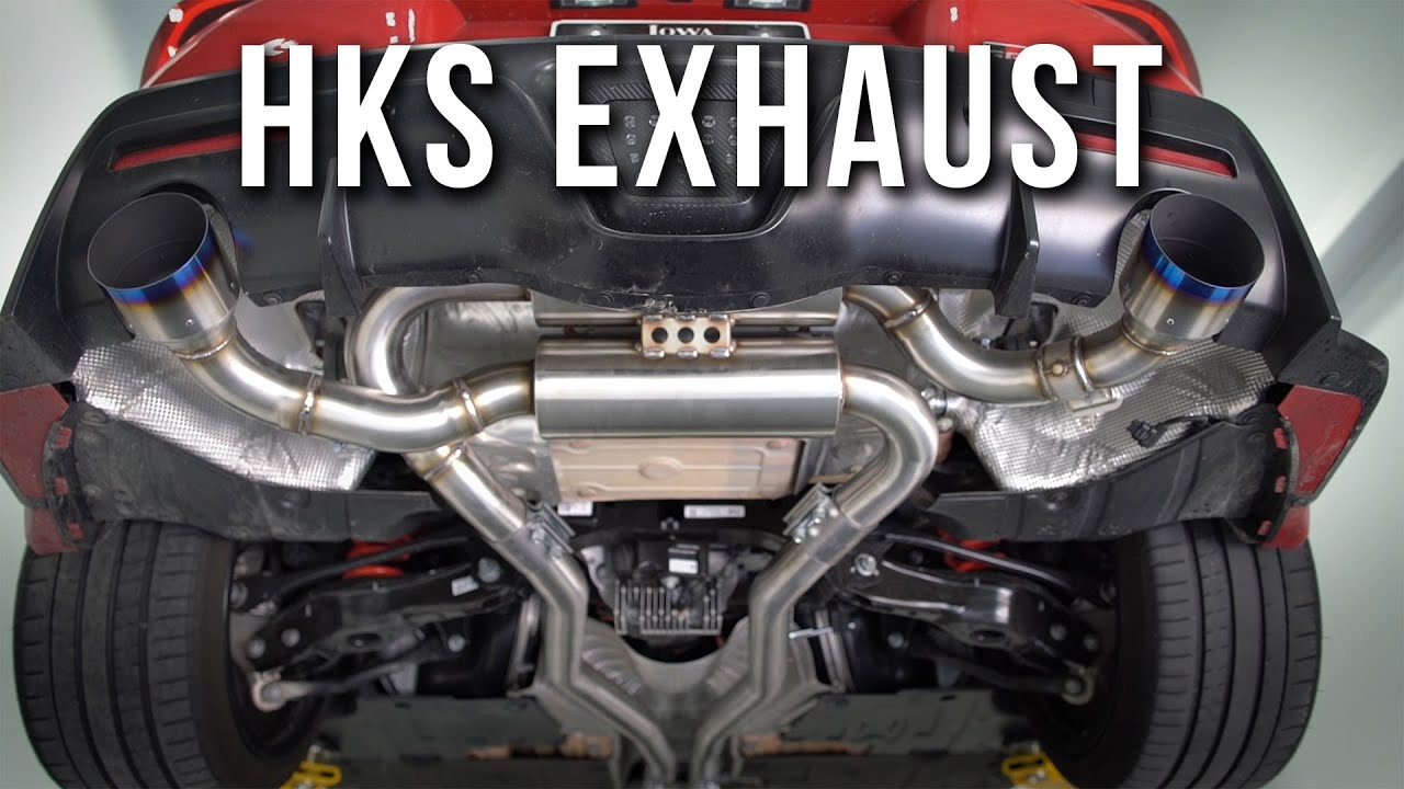 HKS Dual Muffler Catback Exhaust A90 Supra | Just Sound