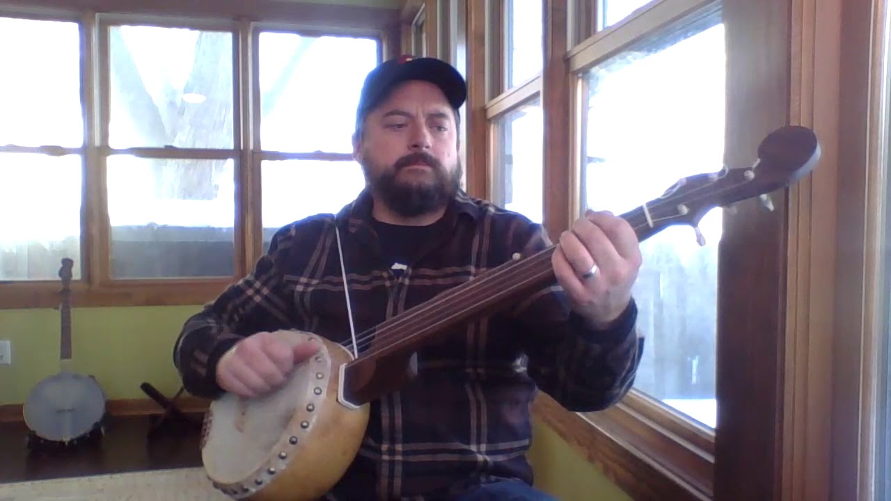 Dancin' in the Garden - Original Composition By T.C. Slicker - fretless gourd banjo