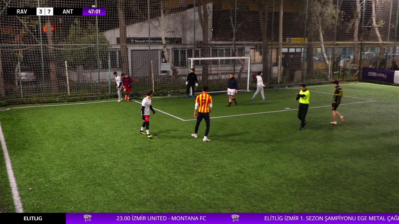 ELİTLİG FREE LİG İZMİR 2. SEZON RAVEN FC - ANTİCOR FC
