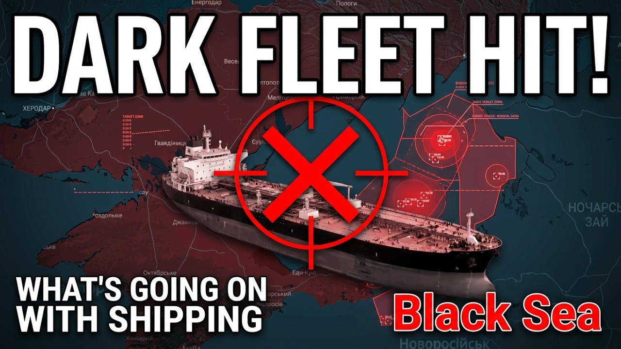 Black Sea Escalation: Ukraine Shifts Tactics to Target the Dark Fleet