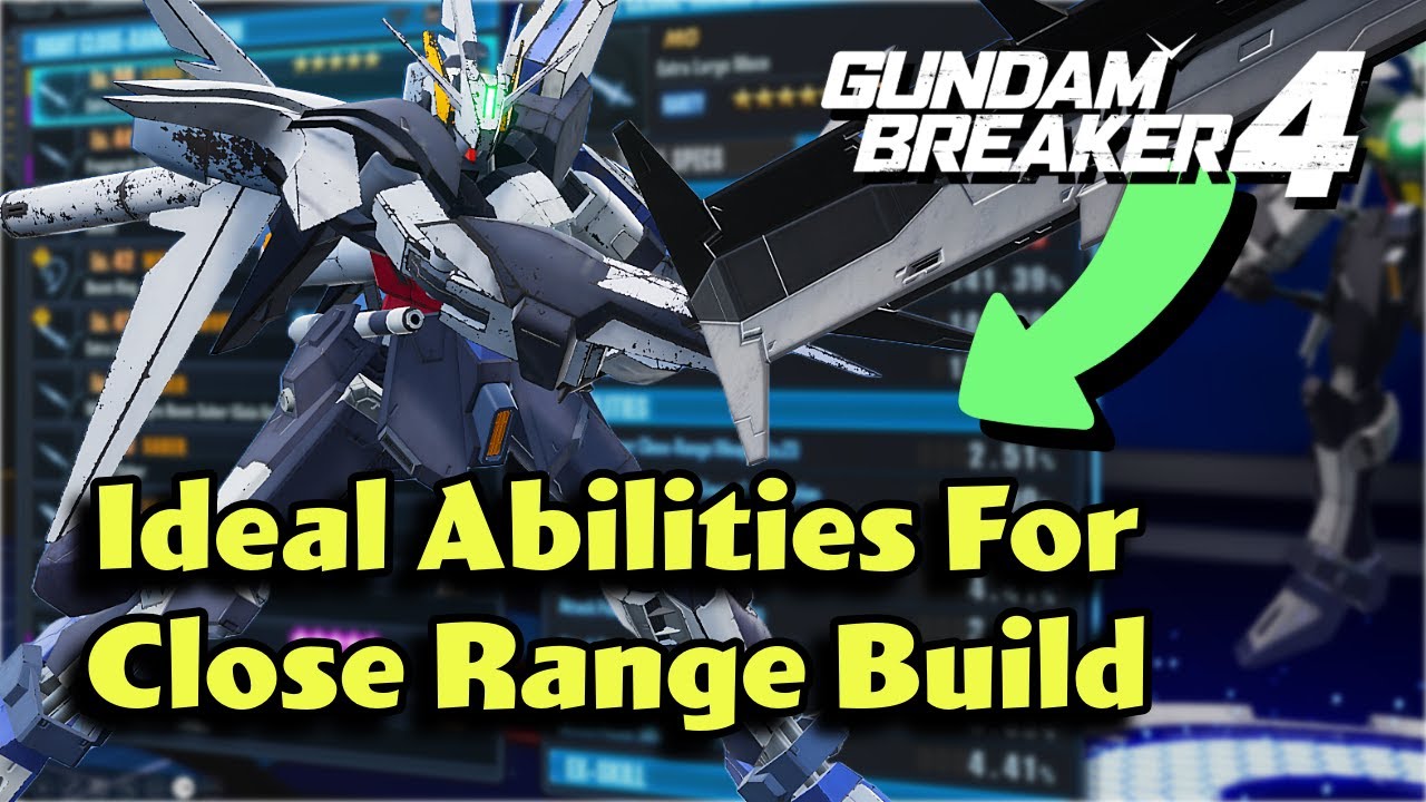 Какие способности следует использовать в ближнем бою? (Gundam Breaker 4)