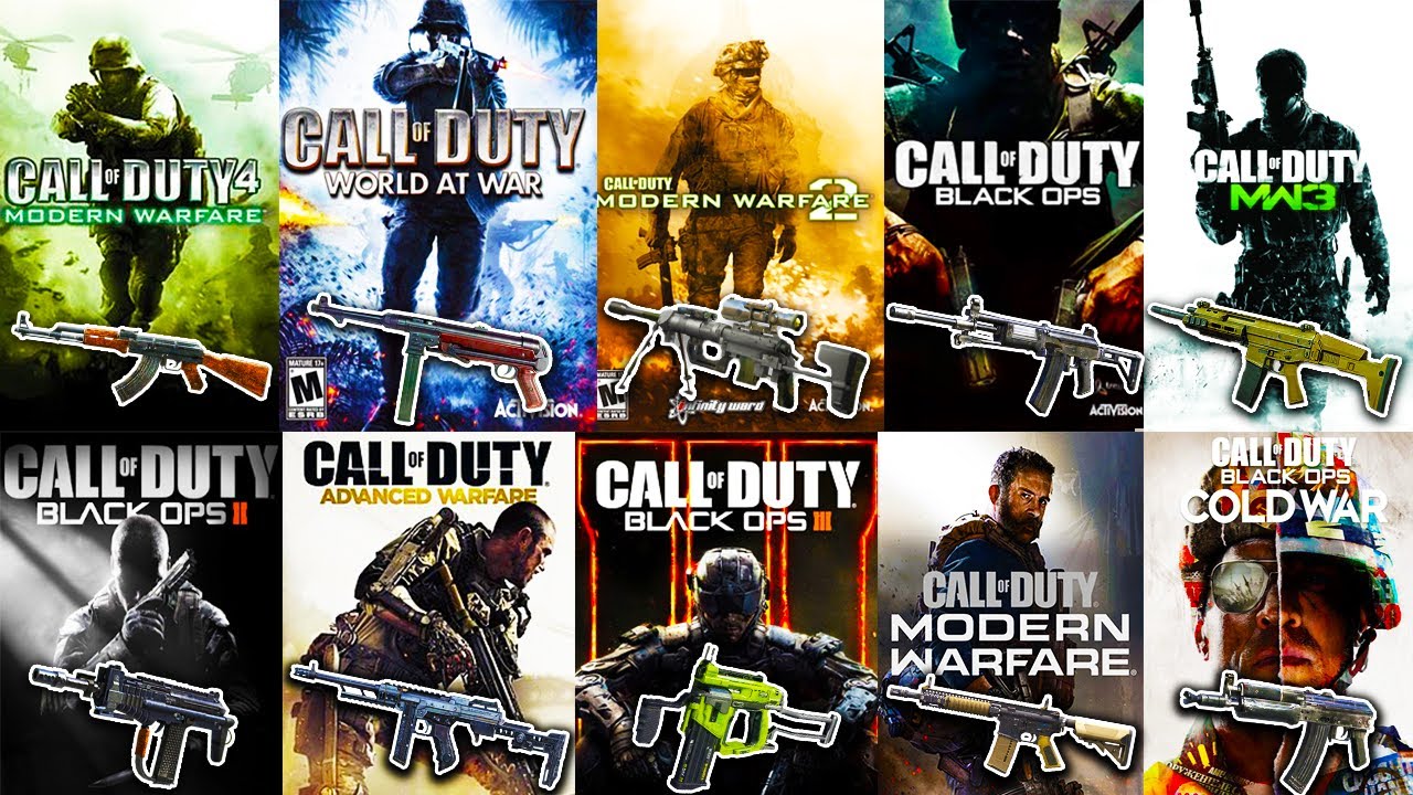 1 Kill With EVERY WEAPON in Call of Duty History (800+ Weapons)