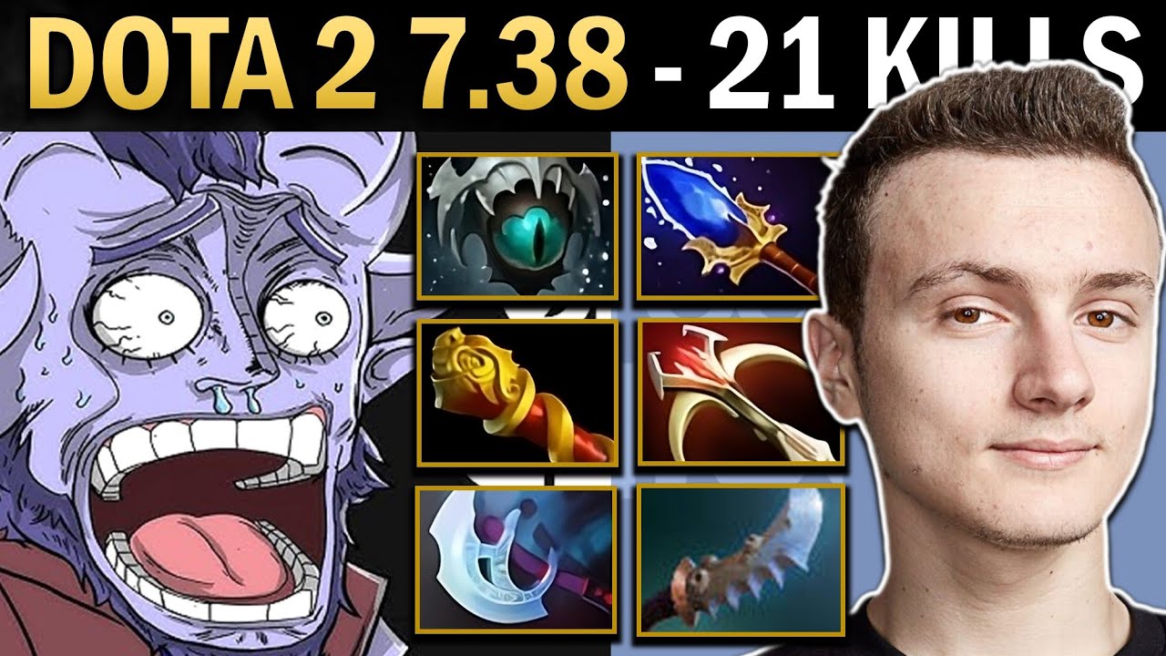Riki Gameplay Miracle with 21 Kills and Skadi - Dota 7.38