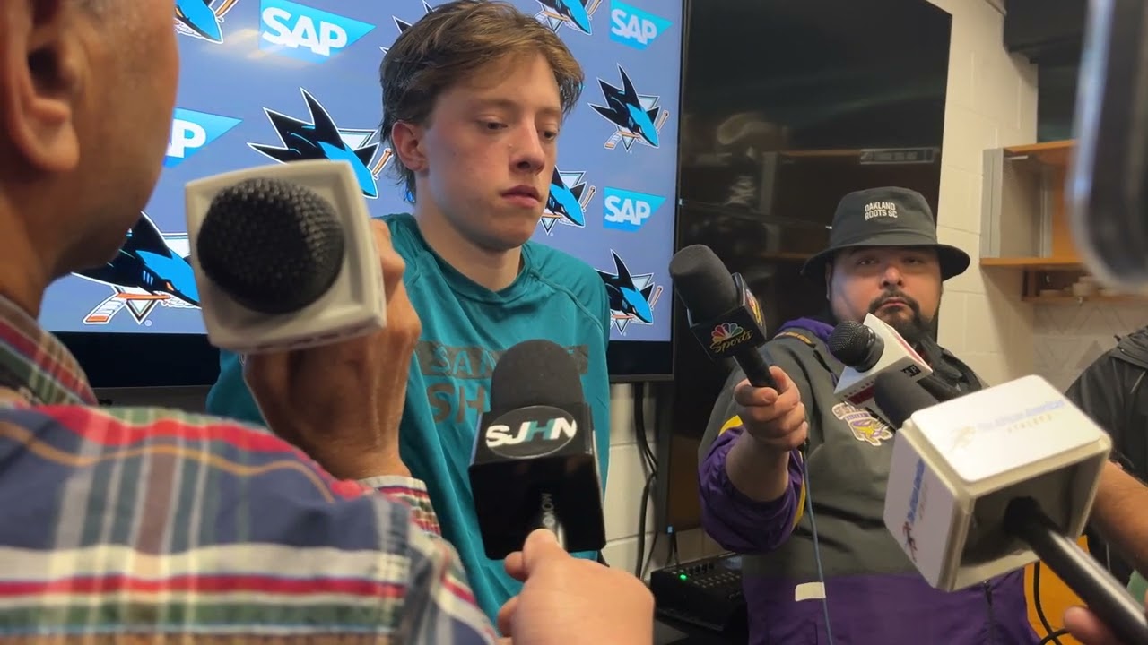 Graf Talks 2-Goal Night, Sharks Coaches Trusting Him