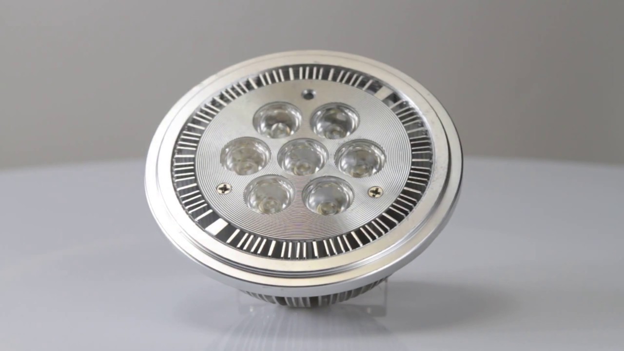 Лампа светодиодная AR111 G53 7x1W CREE (white)