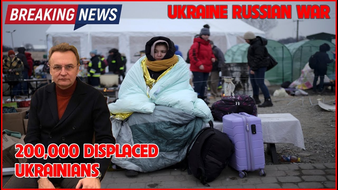 BREKING NEWS | LVIV MAYOR SAYS CITY IS STRUGGLING TO FEED AND HOUSE 200,000 DISPLACED UKRAINIANS
