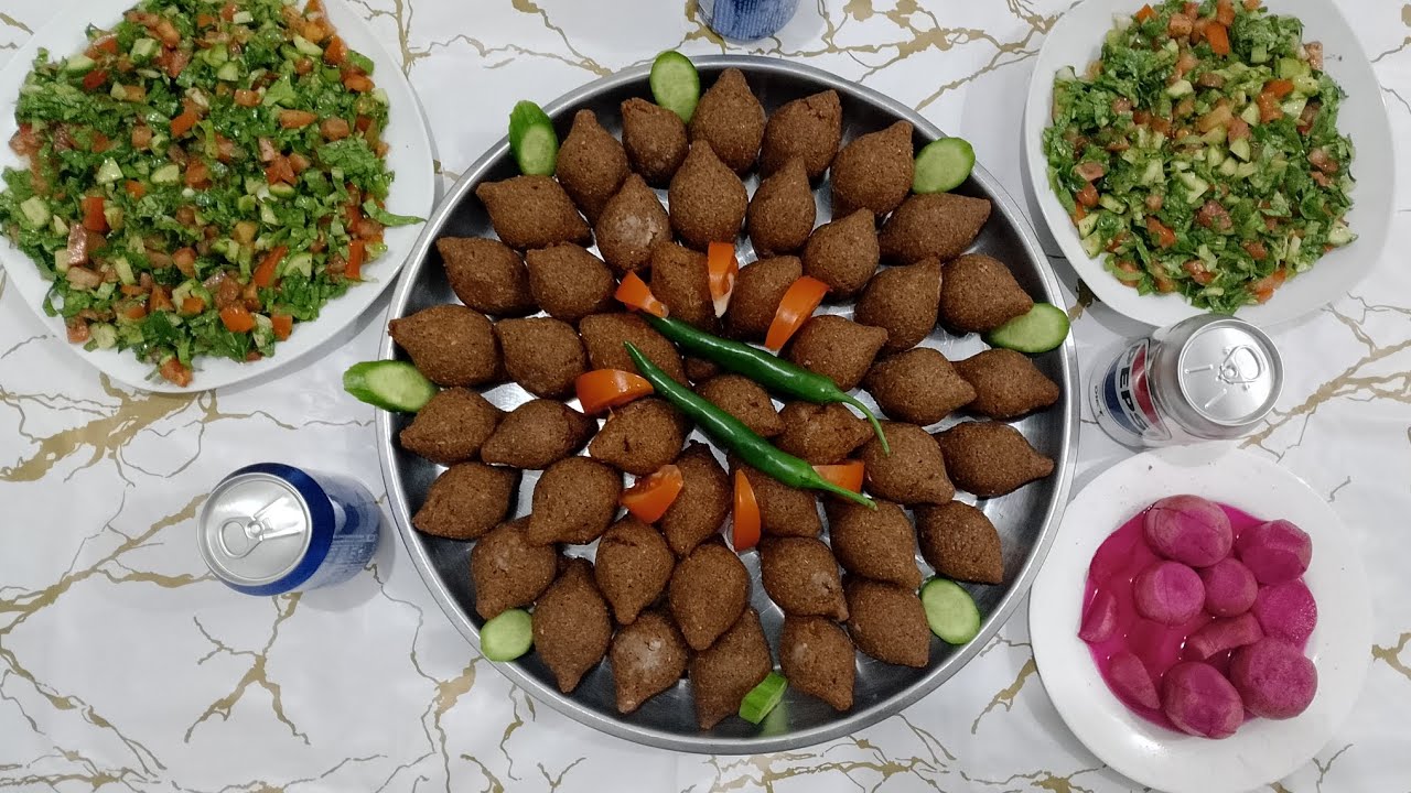 كبة مقلية،من اشهى الوصفات على الاطلاق 😋👌 نكهة غيرررررر 