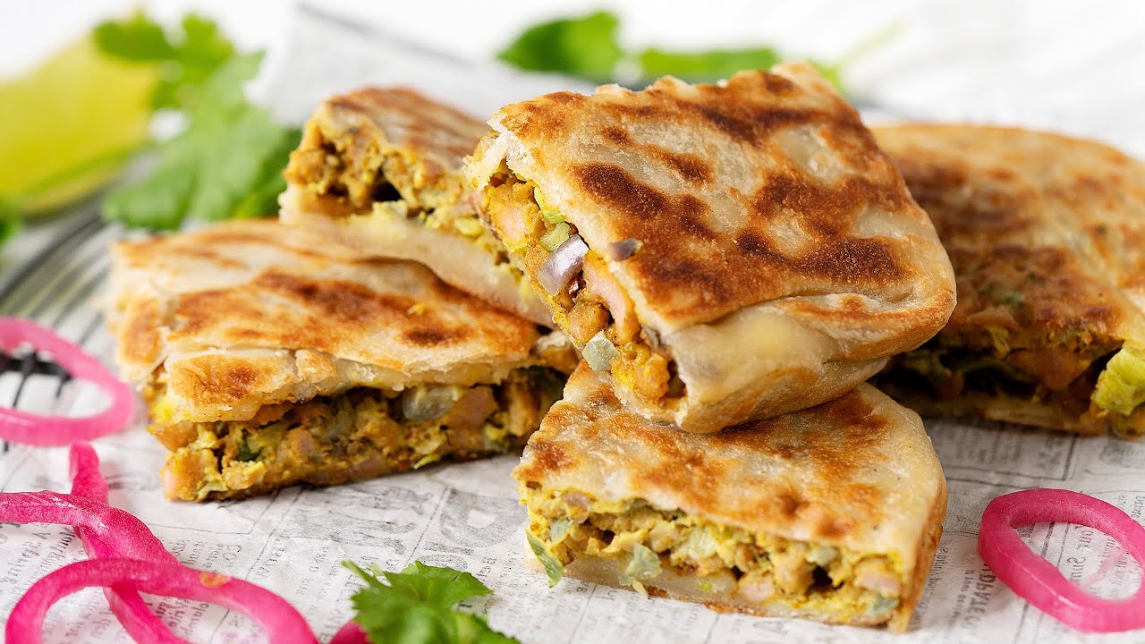Chicken Murtabak Flatbread