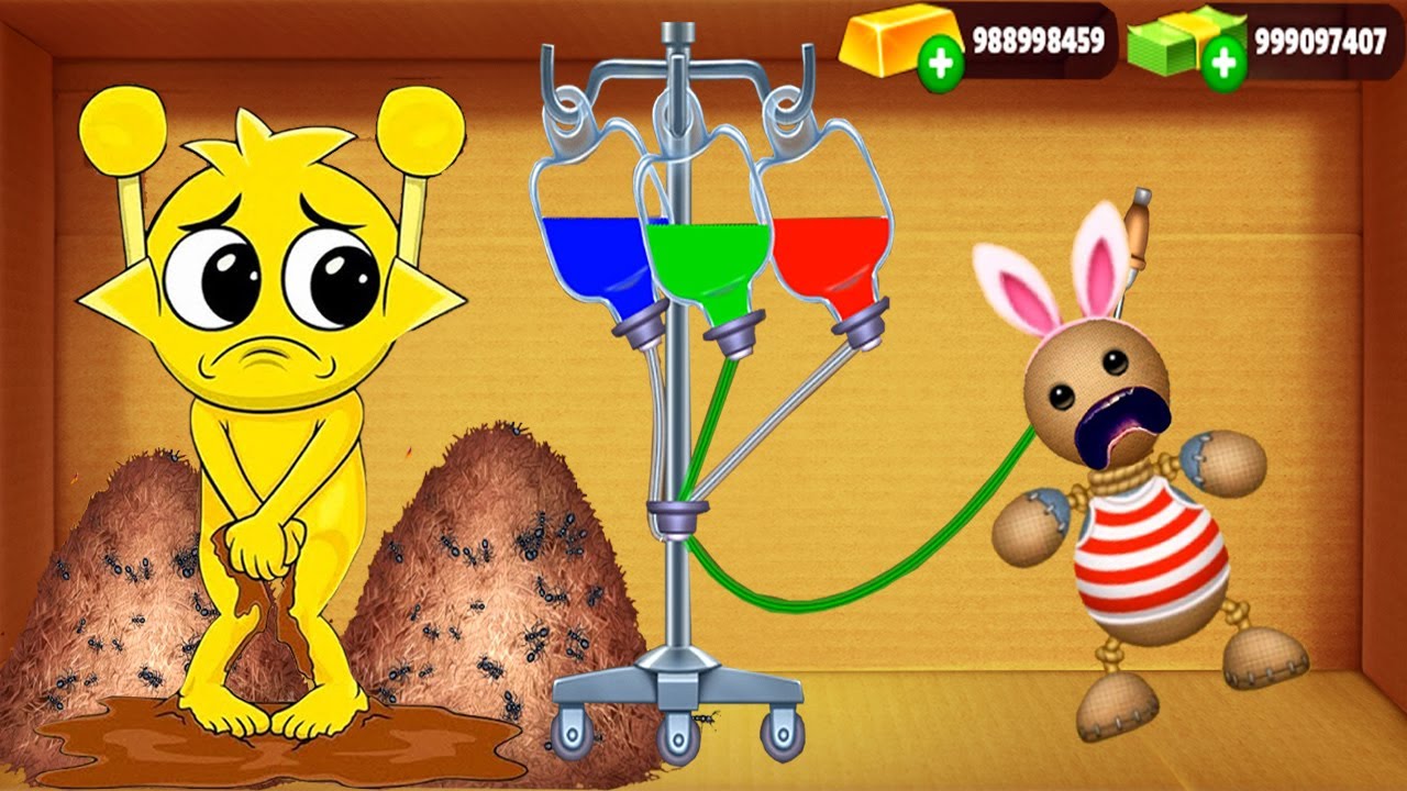 The Buddy & SPRUNKI YELLOW Vs The Anthill | SPRUNKI JOINED KICK THE BUDDY!