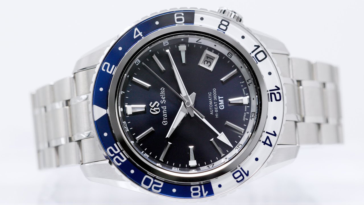 Grand Seiko Hi-Beat GMT SBGJ237 - Macro Video