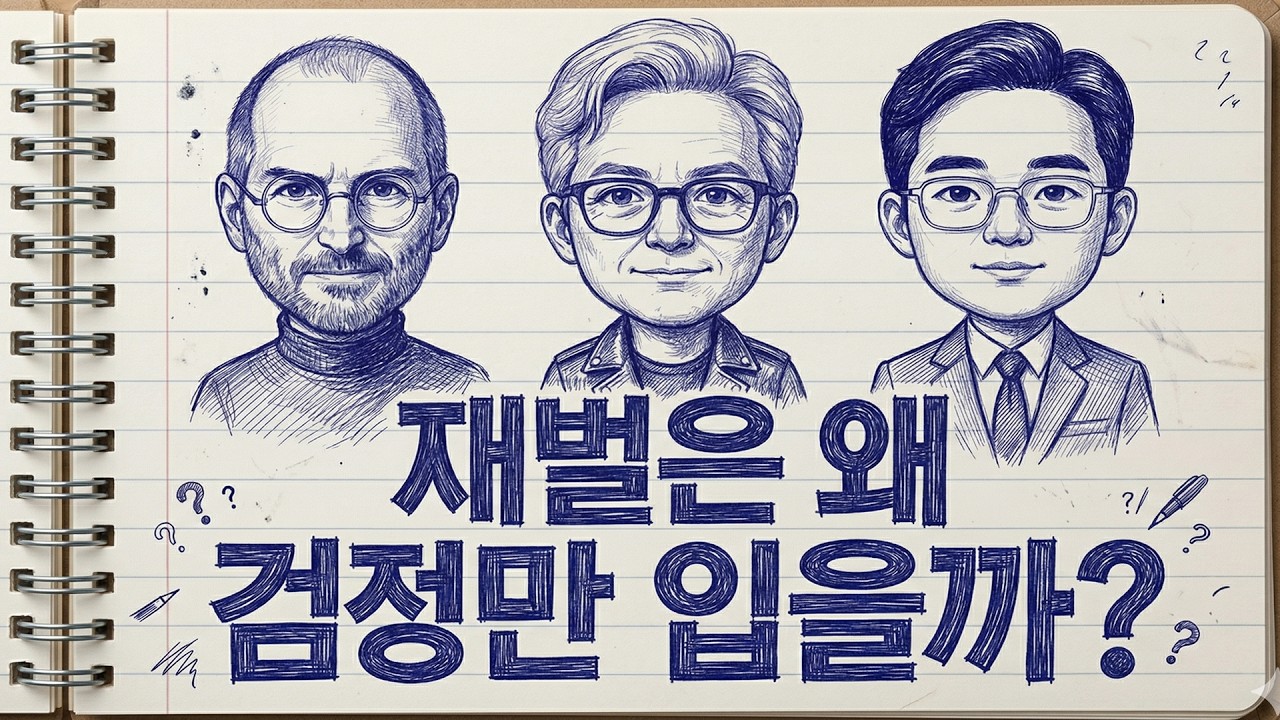 검정색 옷의 비밀 | 재벌들이 절대 말하지 않는 심리학 전략