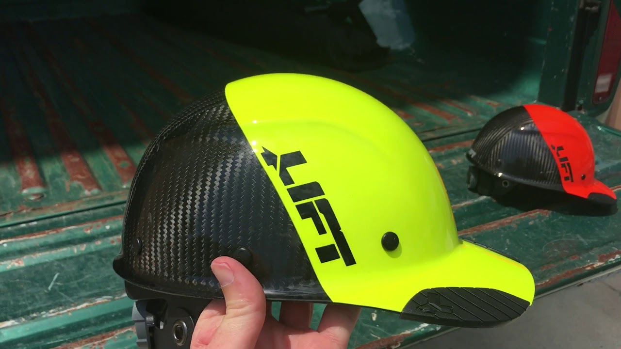 LIFT DAX Fifty 50 Real Carbon Fiber Cap Style Safety Hard Hat - Quick Review