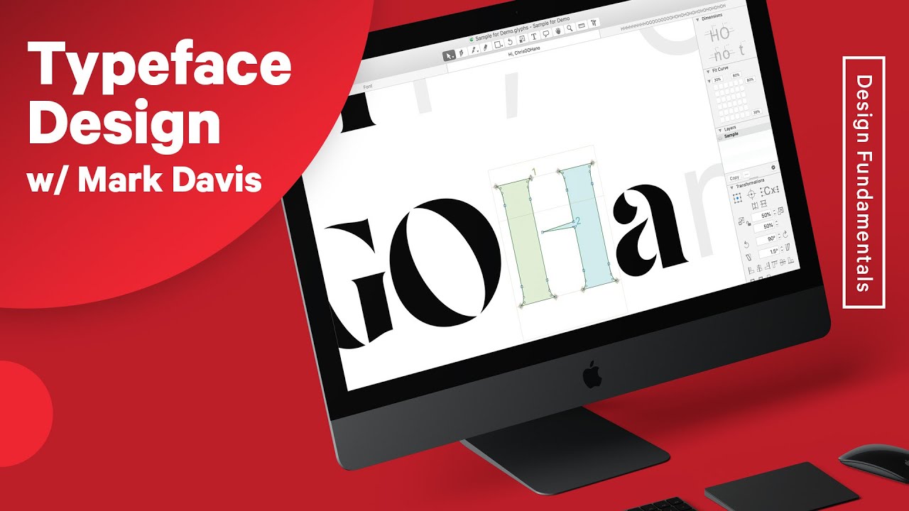 Typeface Design & Font Making Process w/Mark Davis