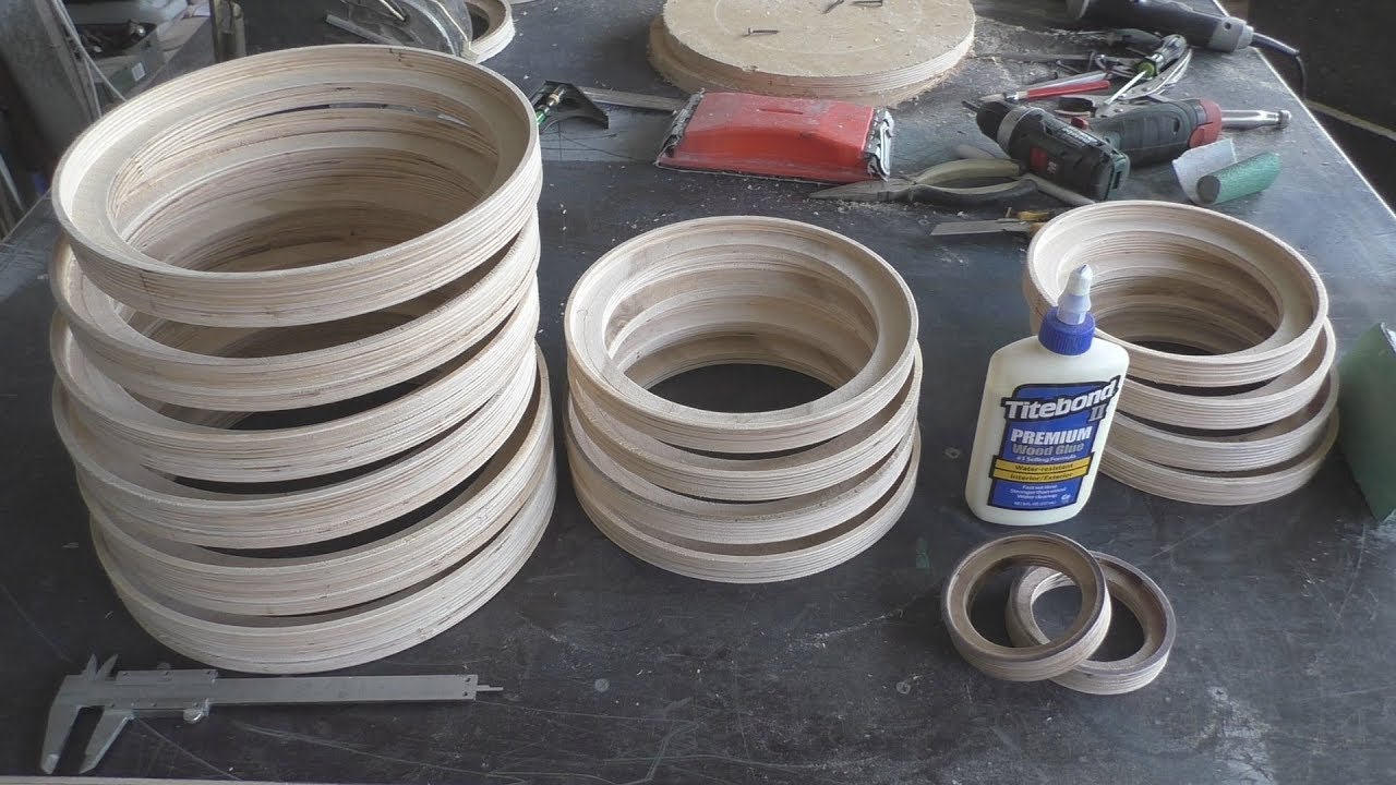 Проставочные кольца под 16, 20, 25 и твитеры своими руками