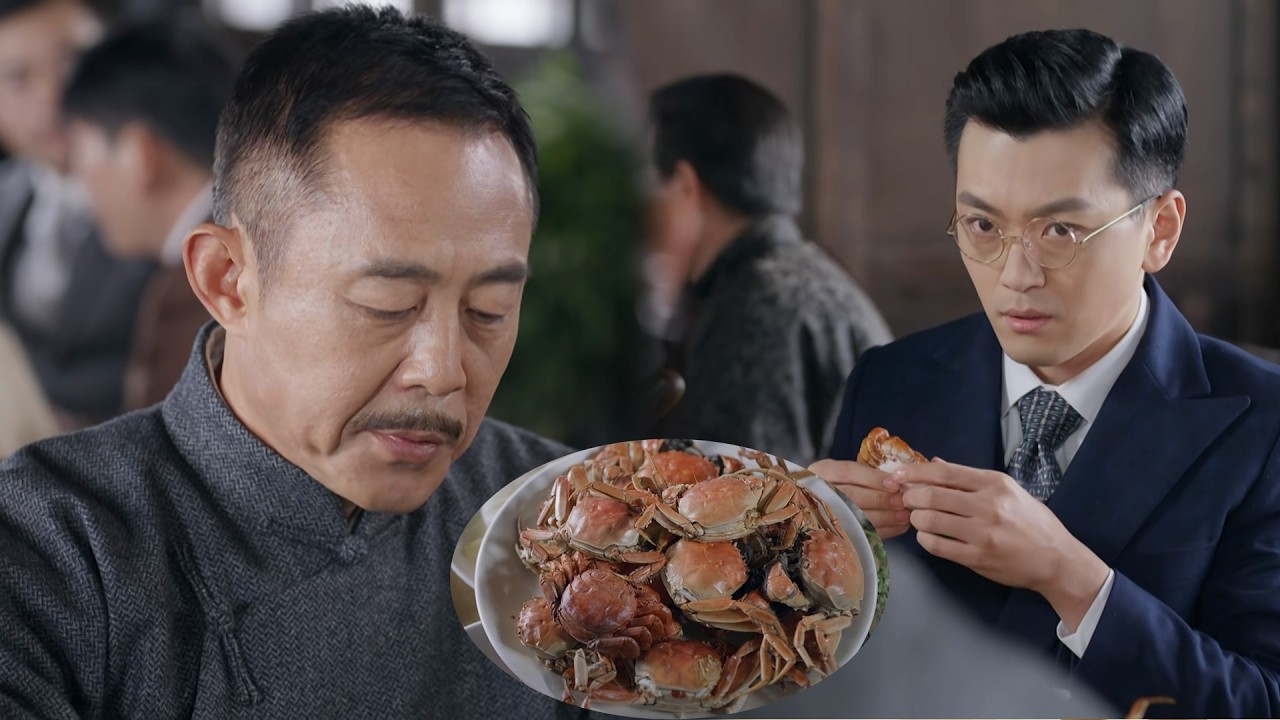 日本雕刻大師瞧不起中國雕刻，不料下秒就被一只螃蟹打臉！#drama #古装 #中国电视剧