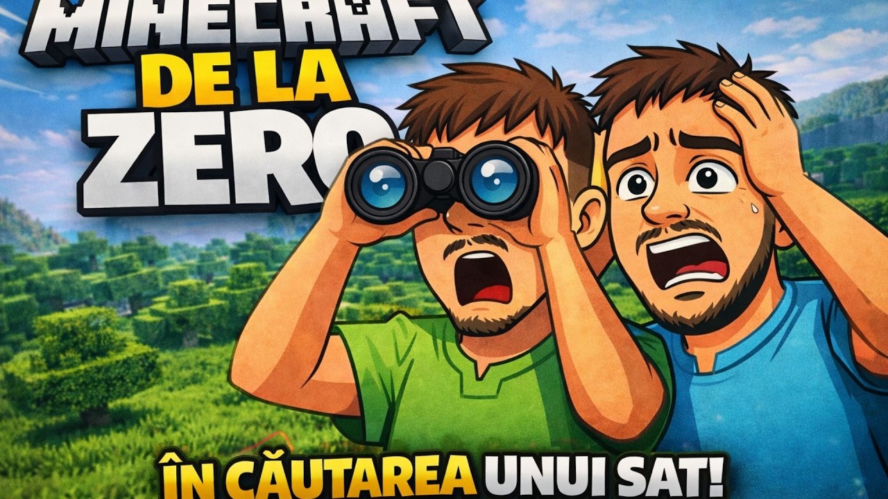 PRIMUL NOSTRU SAT ? - MINECRAFT DE LA ZERO
