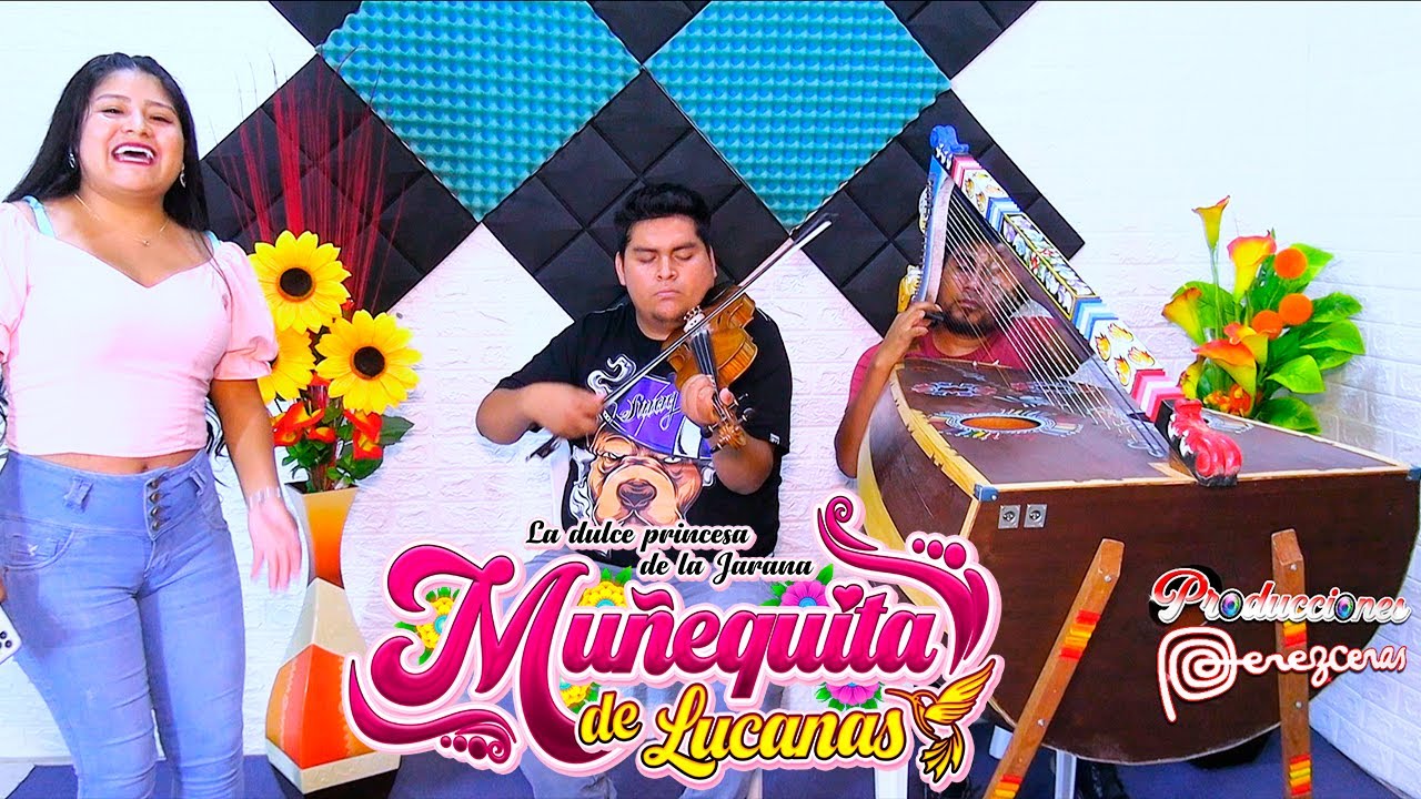 Mix Jarana Arpa y Violín En Vivo con MUÑEQUITA de LUCANAS _ Quinto Chico & Puchkatillo 🎵🎶