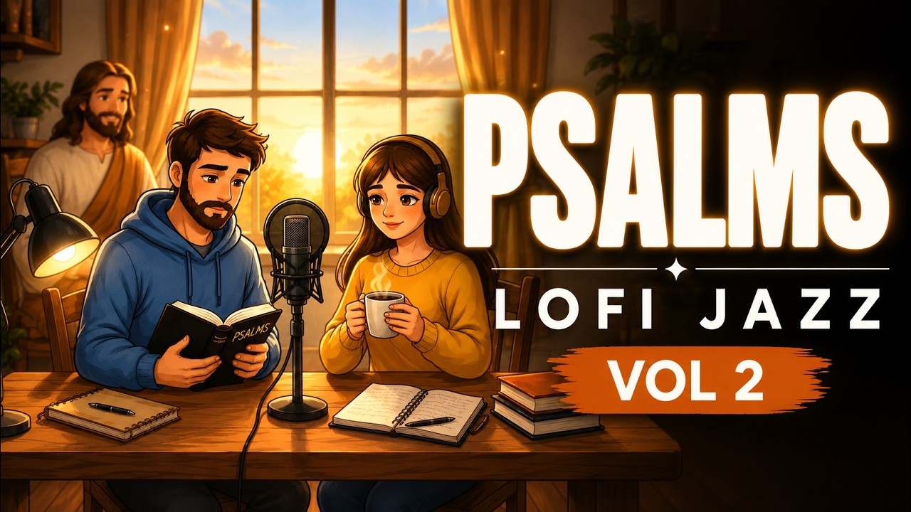 📖 Lofi Jazz for Study & Work ☕ Morning Coffee Psalms II | Christian Prayer Lofi Jazz