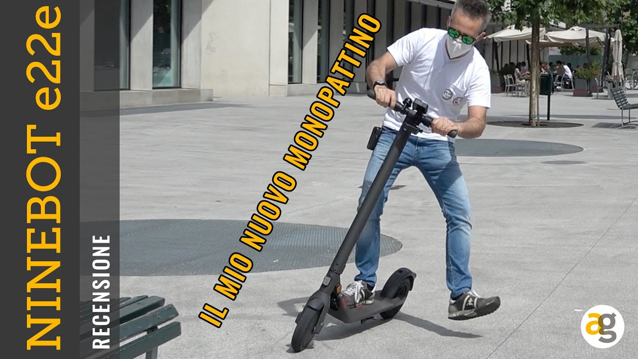 Il mio NUOVO MONOPATTINO Recensione NINEBOT E22e