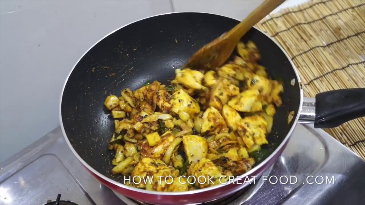 Рецепт карри с курицей и кокосом — очень прост в приготовлении.