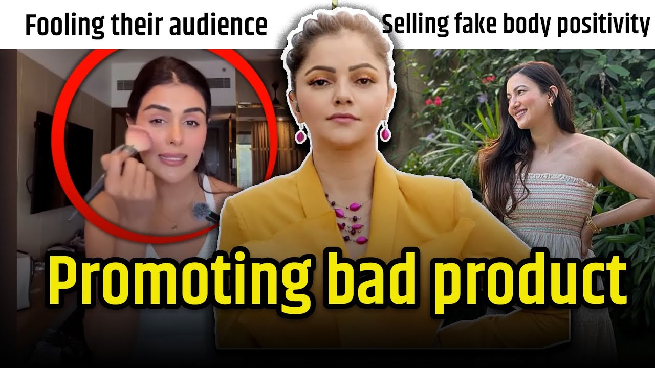 Rubina Dilaik Promoting Dangerous Products? Wellness Promotion BACKFIRED!