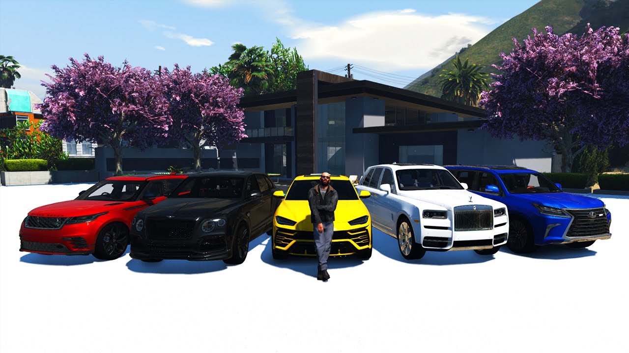 GTA 5 ✪ Stealing Luxury Suv With Trevor ✪ (Most Expensive Real Suv