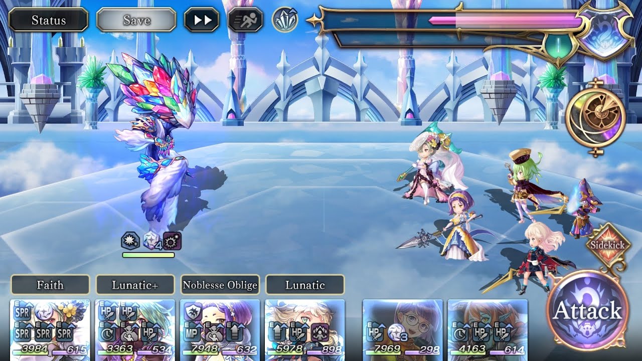 Another Eden: Tower of Wisdom - Levitator vs Alma NS