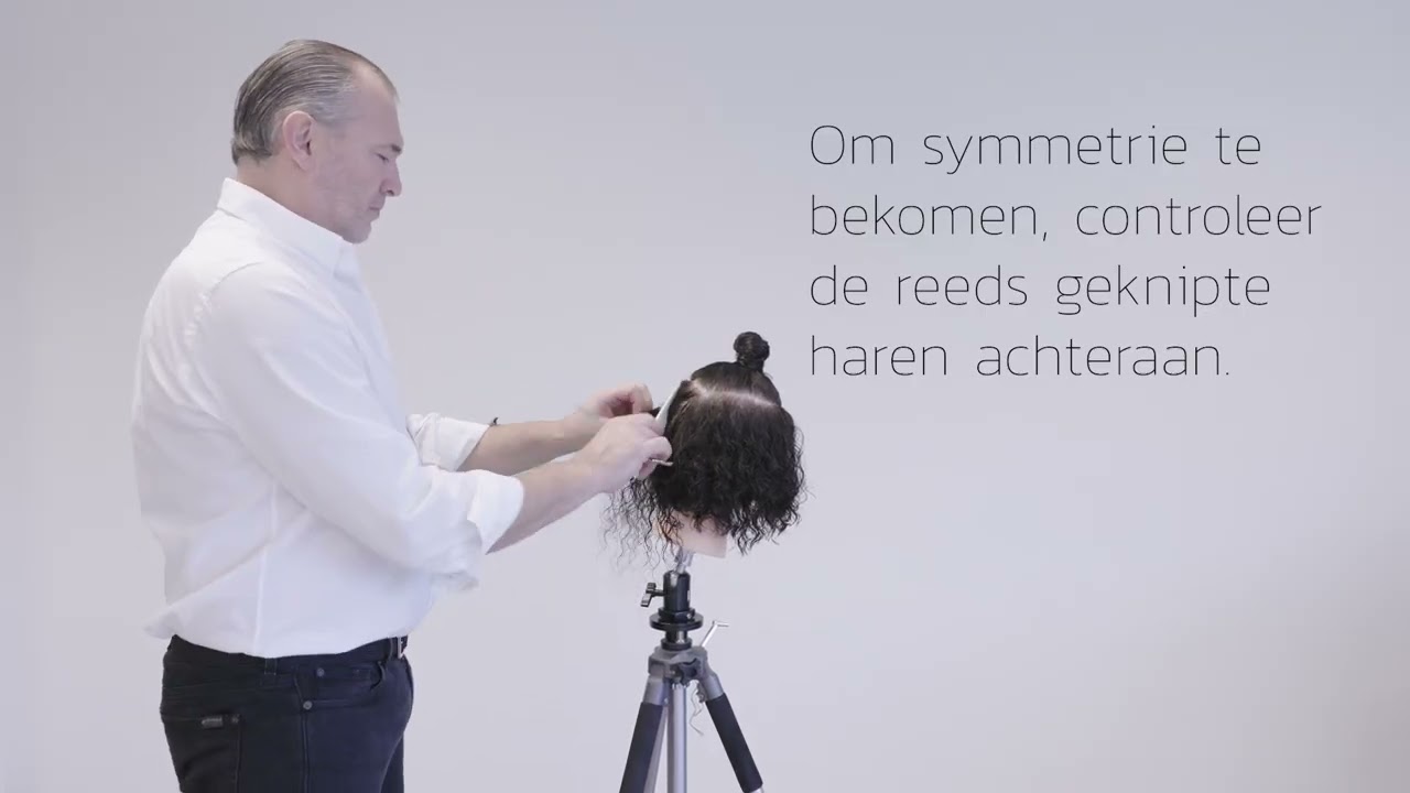 Step-by-step Krullen knippen