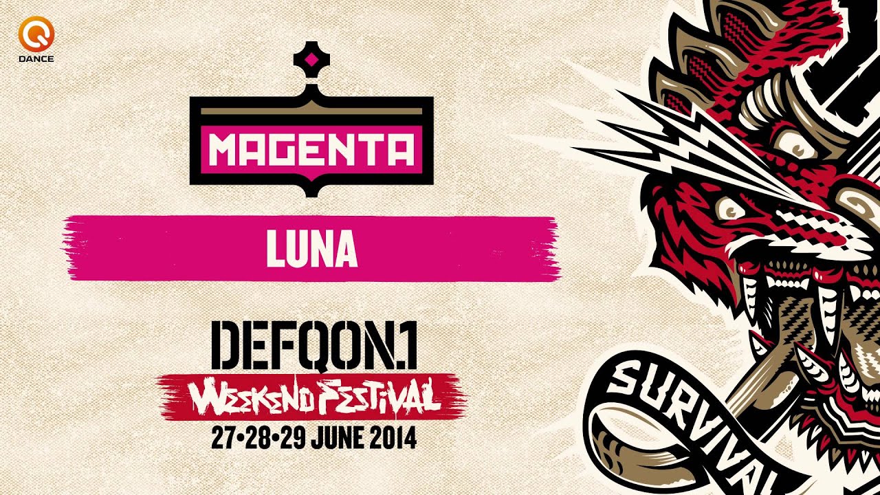 The colors of Defqon.1 mixes | Magenta by Luna