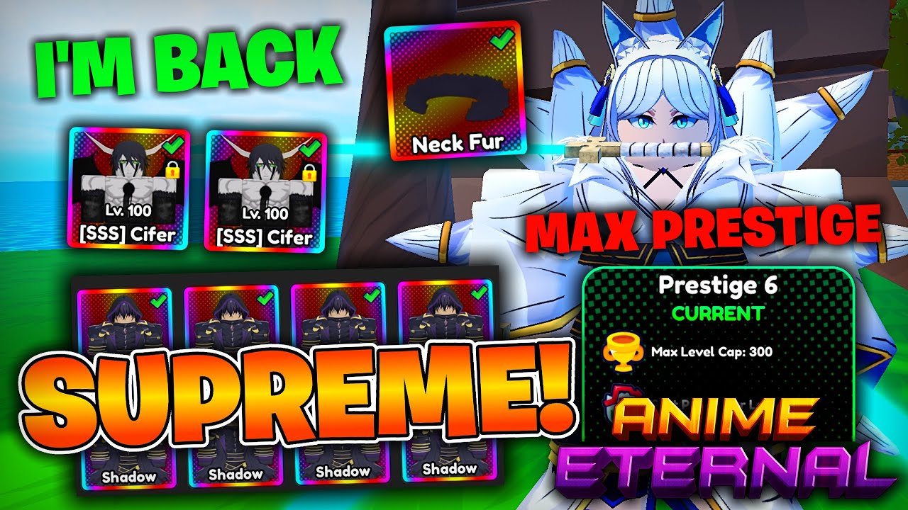 Я достиг МАКСИМАЛЬНОГО УРОВНЯ ПРЕСТИЖА 6... Снова становлюсь СИЛЬНЫМ! В аниме Eternal