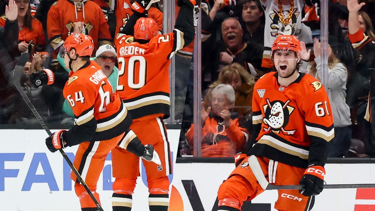 Ducks' TWO power-play goals tie up Game 4!
