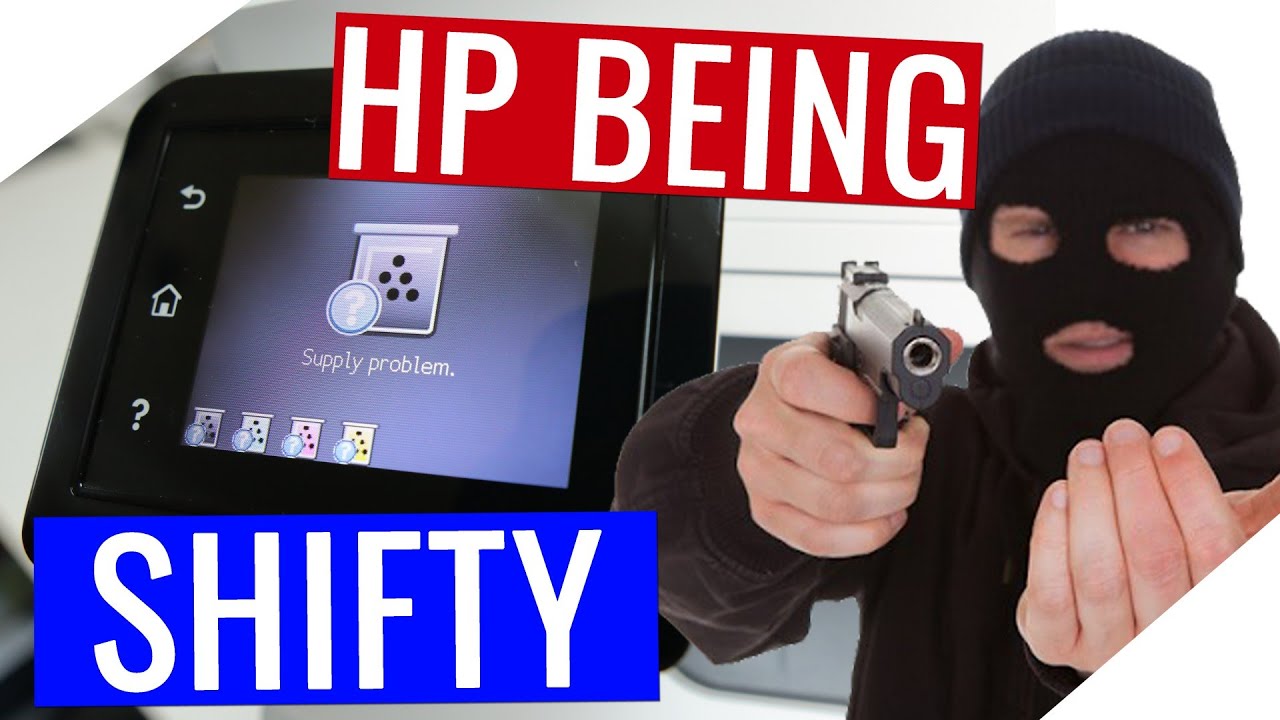 HP Supply Problem After Update