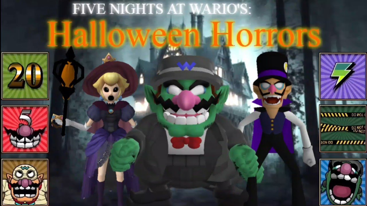 Guía para completar Five Nights at Wario's Halloween Horrors