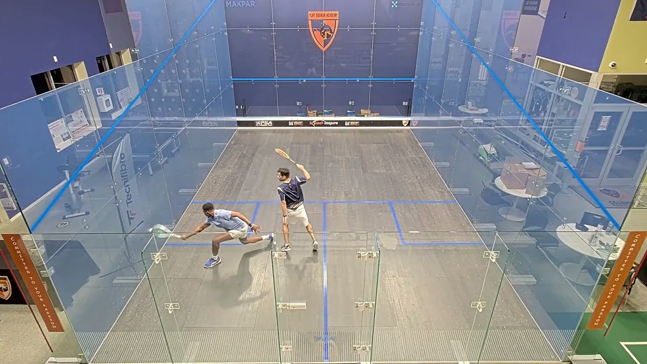 Adegoke Onaopemipo VS Abhishek Agarwal | Squash Inspire – Men’s $6K Challenger 2024 | Semi Finals