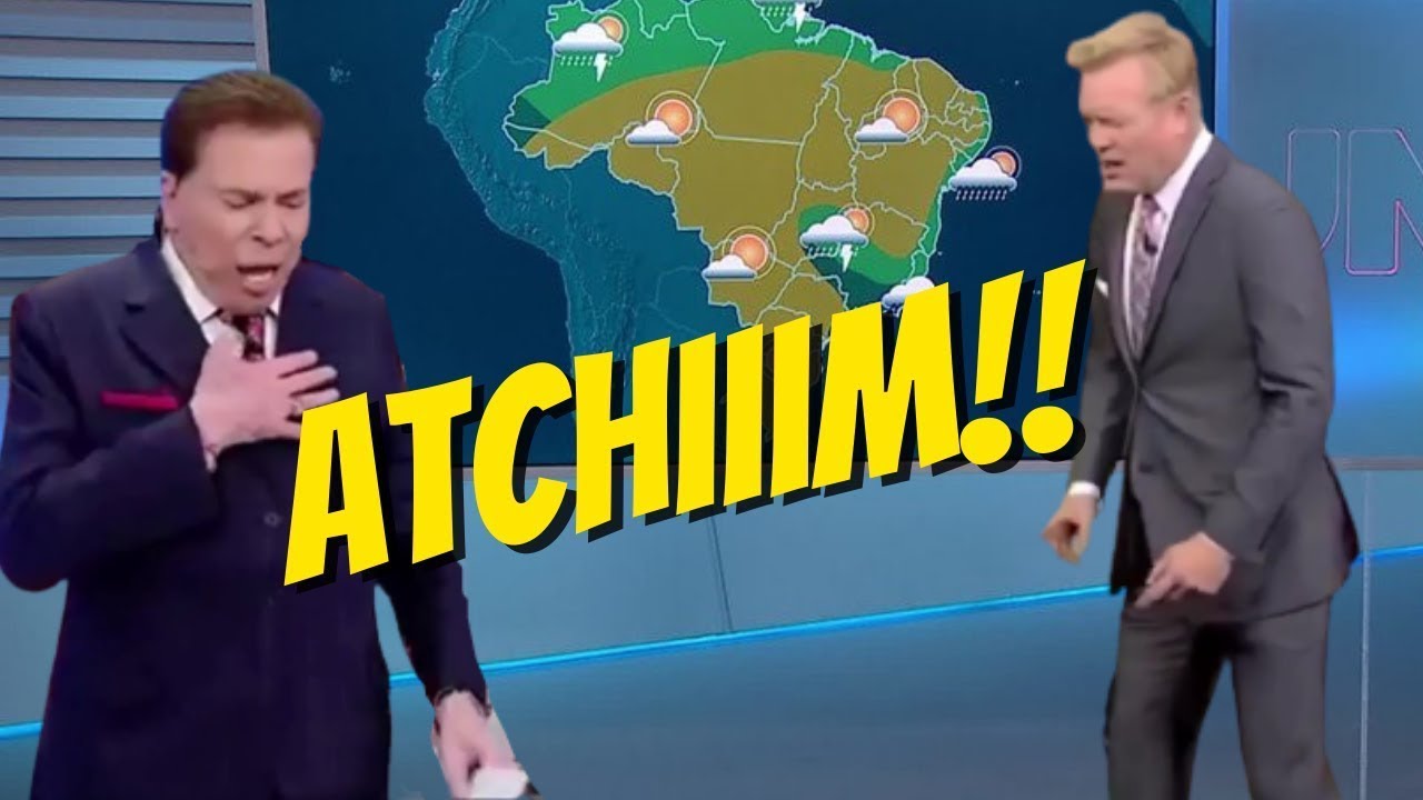 PESSOAS ESPIRRANDO AO VIVO NA TV!