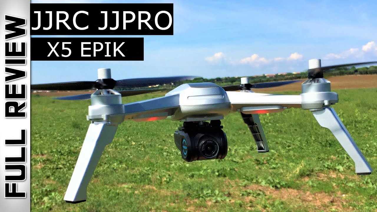 JJRC JJPRO X5 EPIK 5G WIFI GPS drone ПОЛНЫЙ ОБЗОР