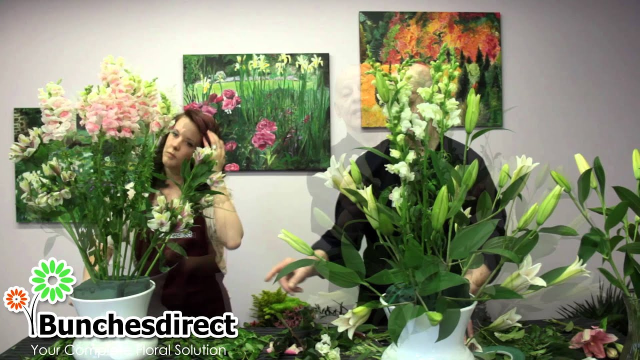 Do it yourself - Large Long Stem Wedding Arrangement